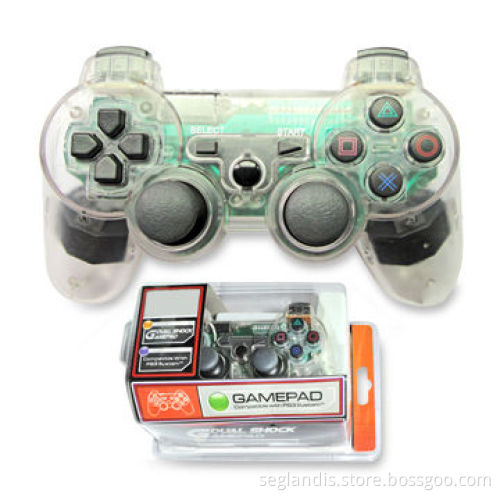 Wired Gamepad with Dual Shock Function, Suitable for PS3 Game Console